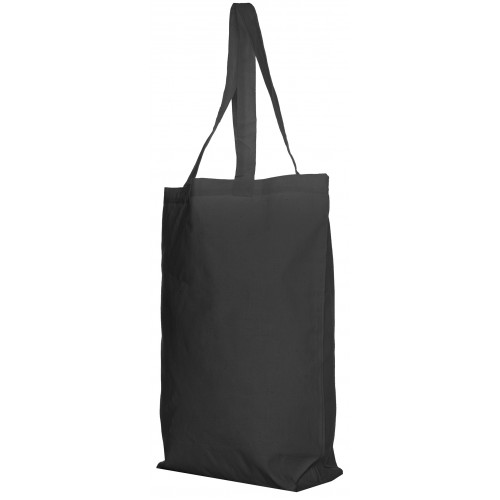 Baumwoll Shopper klein | schwarz | 155 gr/m2 - Bild 2